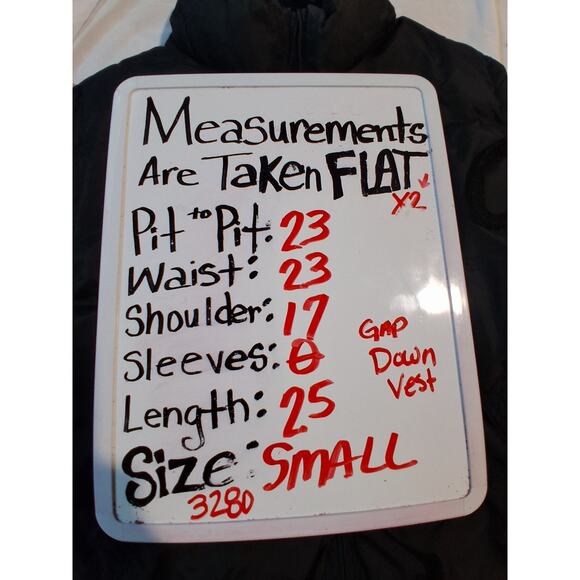 Gap Reversible Down Puffer Vest Mens size Small Gorpcore Outdoors Hiking Working - Picture 10 of 13